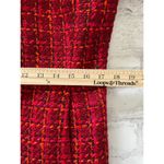 Talbots  Double Breasted Clueless Tweed Coat Blazer Jacket Lined Wool Blend Sz 8 Photo 7