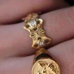 Cupid Ring Cherub Ring Love Angel Ring Baby Angel Ring Gold Photo 2