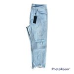 One Teaspoon Hooligans Light Wash Distressed Low Waist Denim Jeans- NWT Photo 9