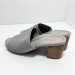 Vionic  Fleur Women's Slide Heeled Sandals Gray‎ Size 7 Photo 6