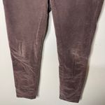Brunello Cucinelli  chocolate velvet mid rise trousers sz 10 Photo 2
