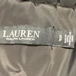 Ralph Lauren Lauren  Black Basket Weeve Hooded Quilted Jacket Photo 7