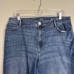 J Jill Denim Curvy Fit Slim Leg Jeans Size 14P Crop Stretch Medium Wash Blue Photo 3