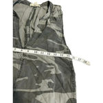 Splendid  Camo Sleeveless Dress Size Small Green Deep V Neck Knee Length Casual Photo 5