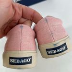 Sebago John Panama Women's Low Cut Lace Up Canvas Sneakers Pink White Size 7 Photo 5