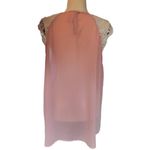 No Boundaries  Size XXL 19 Juniors Hi Low Sheer tip With Crochet Sleeves Photo 2