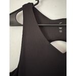 NWOT Freely Dress Black Athletic Pullover Ribbed Open Back Midi Dress Medium Photo 6