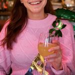 River Island Pink Sweater Dress with Puff Sleeves Photo 5