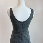 New York And Company Womens Gray Sleeveless A Line Structured Mini Dress Size 4 Photo 4