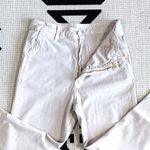 MOTHER Denim Mother The Major Zip Ankle Pant in Chalk It Up Oat Oatmeal Size 28 Photo 10