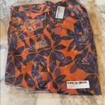 Pretty Little Thing NWT Plus Orange and Purple Floral Print Beach Flares Pants 14 Photo 5