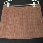 A New Day  Brown Mini Skirt Casual L Large Photo 0