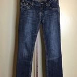 Rock & Roll Cowgirl Women Jeans Sz.29x34 Blue Bling Pocket Cowgirl Rodeo Western Photo 1