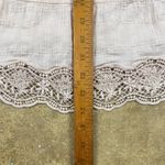 Gap Women’s Flutter Sleeve Crochet Lace Smock Top Blouse Size Small Pink Photo 10