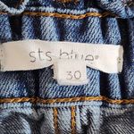 sts blue  Cropped Tapered Leg Women's Jeans Size 30 Cropped Distressed Jeans Photo 5