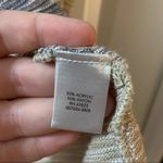 Christopher & Banks  Tan/Blue Striped Knit Short Sleeve top S Photo 6