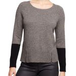Eileen Fisher Merino Yak blend Colorblock sweater Photo 0