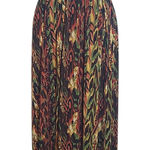 New Look  Multicolor Boho Strapless Maxi Dress Size 2X Strapless Boho Dress Photo 0