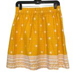 Loft Outlet Sunflower Yellow Linen-blend Skirt, Sz Petite S Photo 1