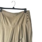 Jennifer & Grace Y2k Size XL Corduroy‎ Beige Midi Ruffle Skirt Photo 1