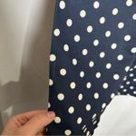 Tuckernuck NWT Tuckernut Navy & Cream Polkadot Pleated Pants Trousers Slacks Size Small Photo 4