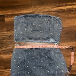 LuLus Glamorous Vibe Medium Wash Denim Two Piece Mini Dress in Size Medium Blue Photo 10