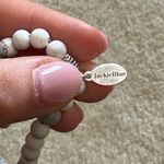 Jackie Blue Handmade Behind Every Cloud 2024 Infertility Awareness Bracelet White Photo 5