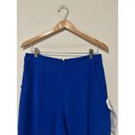 Dress the Population NEW Size Large Flare Pants Blue Business Party Club Preppy Photo 1