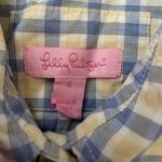Lilly Pulitzer  Plaid Long Sleeve Button-Up Shirt Photo 1