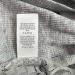 Aerie Lace Waffle Longline Bralette in Light Gray Size S New with Tags Photo 13