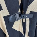 Ralph Lauren Women's New Geo Print Poncho Cardigan Shawl Size Large/XL FLAWED Photo 3