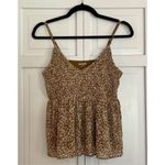 Old Navy  NWT mesh smocked cami peplum tank sml Photo 2