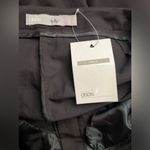 ASOS DESIGN tapered dress pants w/ turn up hem in black Sz 14 Tall career* flaw Photo 4