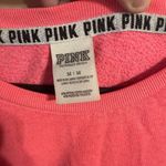 PINK - Victoria's Secret Pink Victoria’s Secret, women’s medium pink everything pullover sweatshirt ￼‎ Photo 3