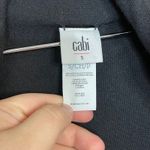 CAbi  Woman’s Black Winsome Double Layer Open Cardigan Sweater Size Small Photo 2