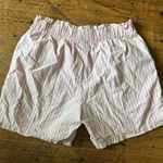 Ki Ko Mo vintage pink & white striped L high waist shorts Size L Photo 2