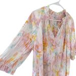 Current Air Anthropologie Angelica Water Color Blouse Photo 4