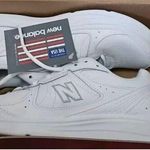 New Balance NEW 577 WW577WT Womens White Lace Up Low Top Walking Shoes Size 9.5 Photo 0