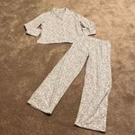 kim rogers  Fleece Pajama Set SIZE L Photo 0