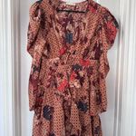 Ulla Johnson  Oni Silk Mini Dress in Garden Rose Floral Ruffled Size 10 Photo 13