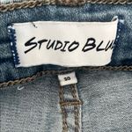 Studio Blue Women's Blue Distressed Jeans with Rips. Size 30 Photo 6