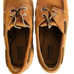 Timberland Mens   Annapolis 2 Eye Moc Toe Boat Shoes Brown 7401 Sz 9 Photo 8