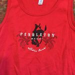 Urban Outfitters PENDLETON WHISKY RED GRAPHIC COWBOY HORSE BAR TANK Photo 1