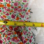 Entro  Anthropologie Floral Puff Sleeve Smocked Back Blouse Cottagecore Small Photo 3