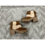 UGG  Brooklyn Sunburst Chestnut Suede Platform Boots Women's Size 10 Photo 3