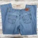 Levi's Levi’s 94’ Baggy Jeans Sz 32 Blue Wide Leg Distressed High Rise Grunge Skater Photo 2