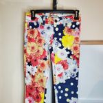 True Freedom  Polka Dot Floral Jeans Size 1 Photo 1