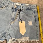 Ban Jara  Rhinestone High Rise Jean Shorts Size 5/26 Photo 8