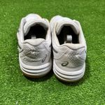 ASICS  " Upcourt 5‎ " Volleyball Shoes Womens 9 White /Pure Silver  1072A088-101 Photo 2