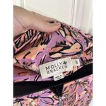 Molly Bracken  MINI WRAP SKIRT Pink Jeanne Floral Size Small Woman’s Photo 6
